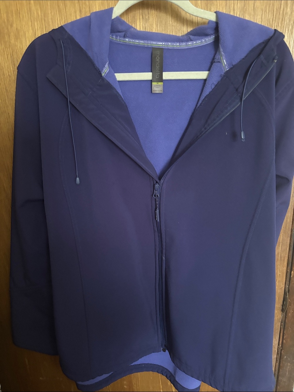 Mondetta Purple Hooded Utility Jacket